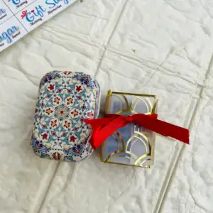 Customized Mini Album Keychain Gift with Tin Box 14 Photos 2