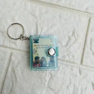 Transparent Mini Photo Album Keychain 15 Photos 2
